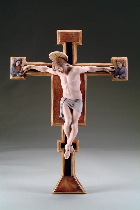 giuseppe armani crucifix sculpture.